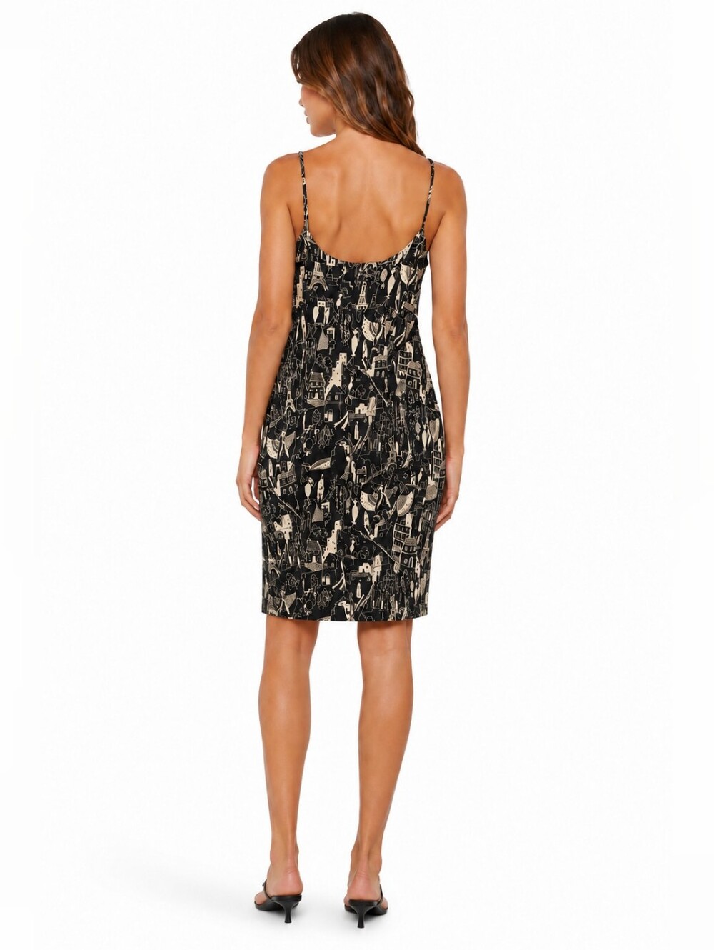 Nine West Timeless Urban Chic Print BodyCon Summer Dress - Picture 4 of 8